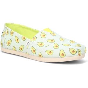 Toms Avocado canvas shoes NWT size 10 women’s